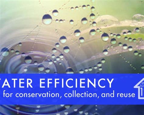 water efficiency