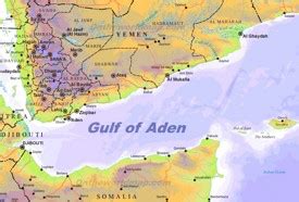 Gulf of Aden Maps | Maps of Gulf of Aden