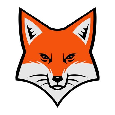 Fox face logo vector icon 546883 Vector Art at Vecteezy