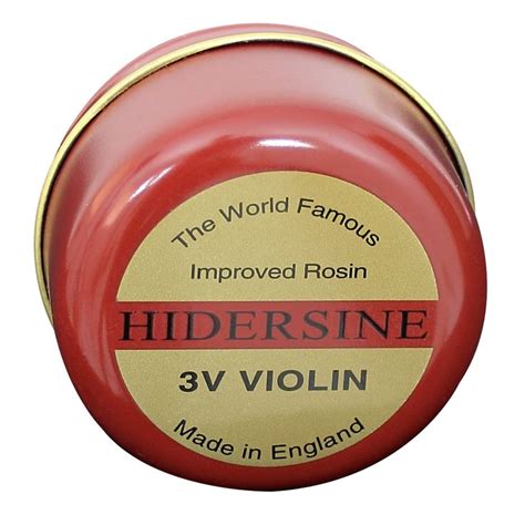 Violin Rosin Clear Medium - Orchestral Products and Accessories | The Hidersine Company | Est ...