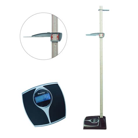 Height Measuring Scale, with Digital Weighing Scale