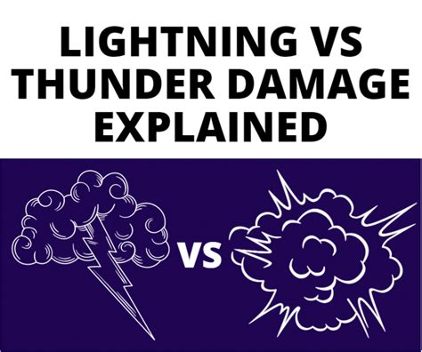 Let’s Talk About Lightning vs Thunder Damage in DnD 5e - The GM Says