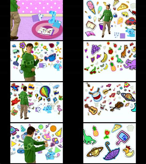 Blue's Clues Sticker Book by Mdwyer5 on DeviantArt