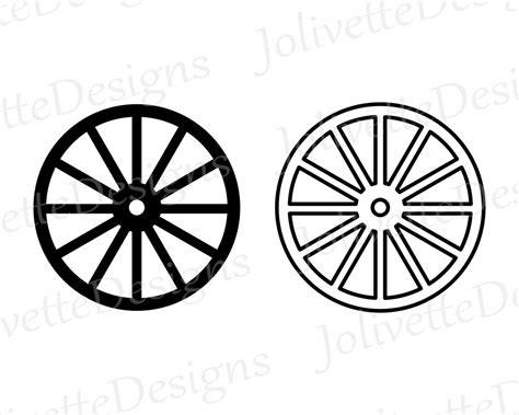 Wagon Wheel Vector at GetDrawings | Free download