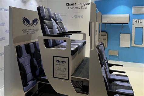 Double-Decker Airplane Seats Are Back with a New Design Prototype ...