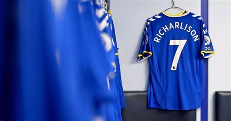 Everton squad numbers available for new signings as transfer window ...