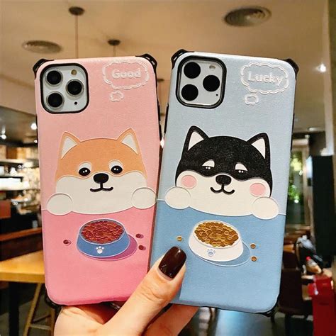 Lovely Dog Phone Case for iphone 6/6s/6plus/7/7plus/8/8P/X/XS/XR/XS Max ...