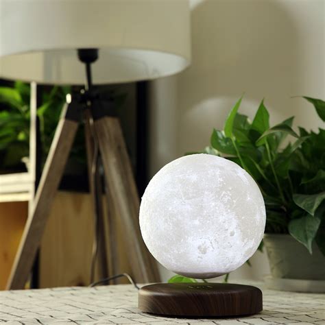 Magnetic Levitating Moon Lamp | 3D Floating Lunar Light | Inspire Uplift