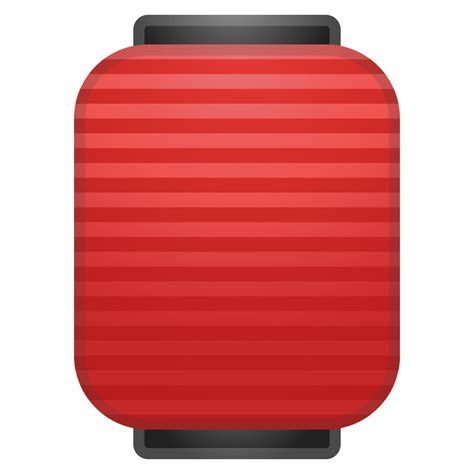 Red paper lantern Icon | Noto Emoji Objects Iconpack | Google