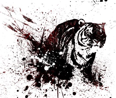 tiger abstract by FCH-T2A3NWh on DeviantArt