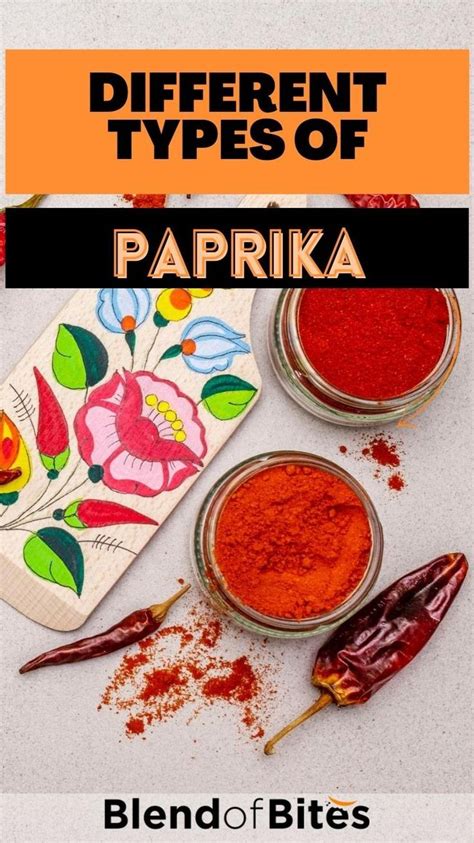 Different Types of Paprika | Health and fitness magazine, Paprika ...