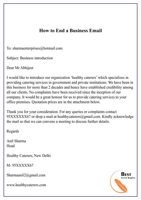 Business Letter Closings | How to Close a Business Letter