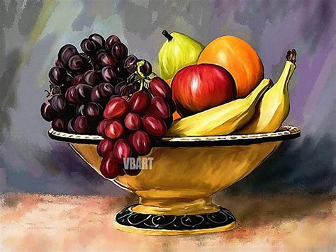 #fruitBowlPainting, Fruit Bowl Painting 20 popular pictures of 2019 trends, fruit Bowl Painting ...