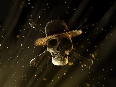 Wallpaper one piece, skull, pirate-based show, netflix 2023 desktop wallpaper, hd image, picture ...