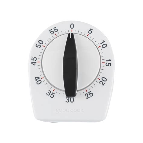 GoodCook Large Manual Mechanical Cooking Timer, 60-Minute Precision ...