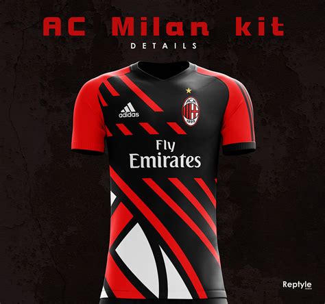 AC Milan kit concept on Behance