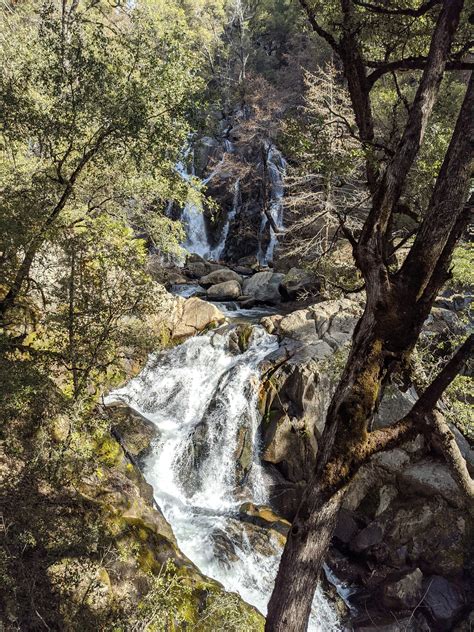 early morning at Corlieu Falls Oakhurst CA USA #hiking #camping #outdoors #nature #travel # ...