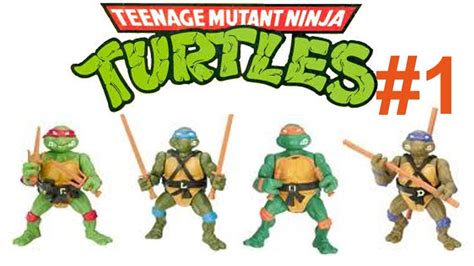 Teenage Mutant Ninja Turtles Toys #1 (1988 Series) - YouTube