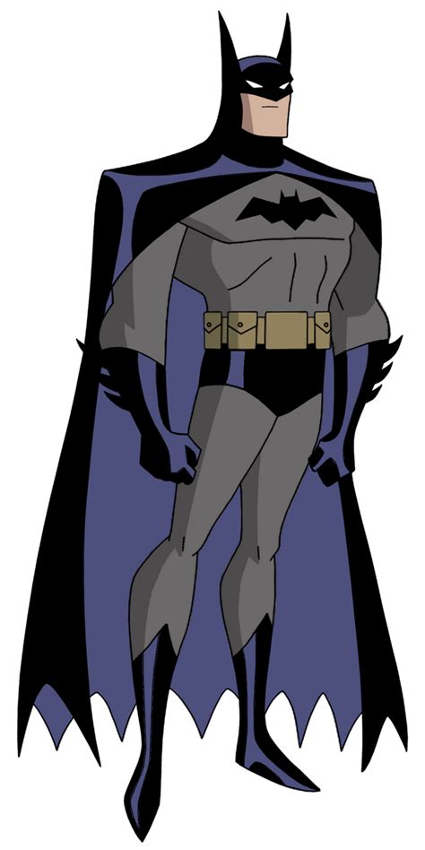 Batman TAS: Batman (Justice League Attire) by TheRealFB1 on DeviantArt