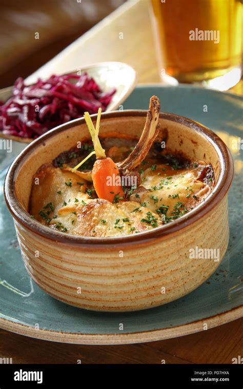 traditional lamb hot pot Stock Photo - Alamy