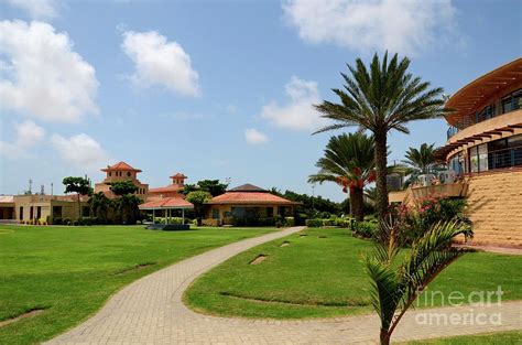 Clubhouse and gardens at the DHA Golf club Karachi Pakistan Photograph by Imran Ahmed | Fine Art ...