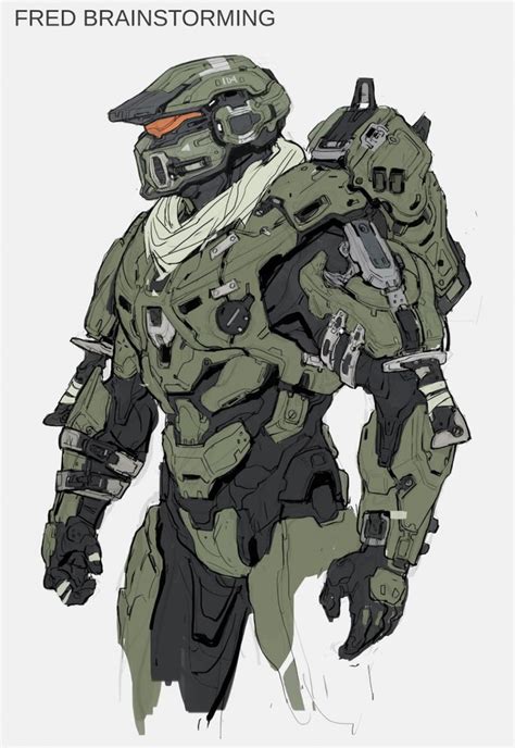 Halo 5: Guardians Concept Art by Kory Lynn Hubbell | Concept Art World | Halo game, Sci fi ...