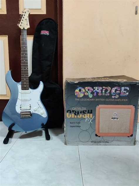 Yamaha Pacific Electric Guitar Bundle, Hobbies & Toys, Music & Media, Musical Instruments on ...