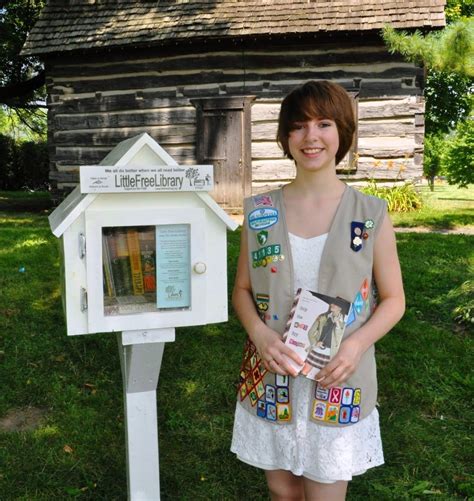 Little Free Libraries: A Silver Award Project - Scout Leader 411 Blog