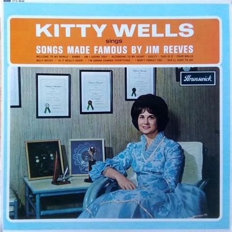 Kitty Wells - Songs Made Famous by Jim Reeves Lyrics and Tracklist | Genius