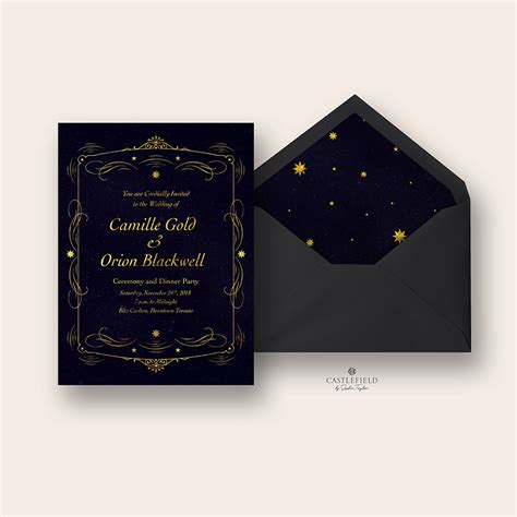 Celestial Invitation Suite :: Behance