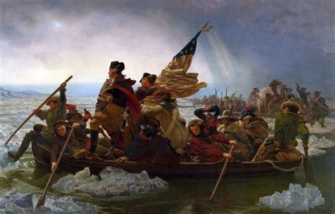 George Washington’s victory at the Battle of Trenton on Dec. 26, 1776. | Washington crossing ...