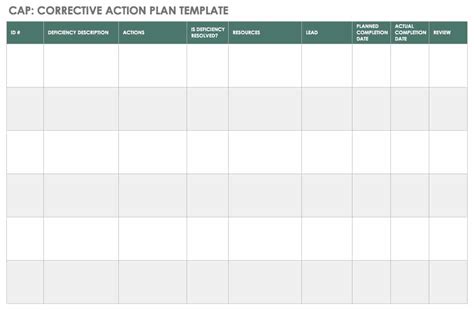 Corrective Action Log Excel Template | HQ Template Documents