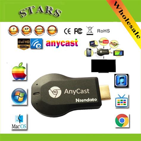 128M Anycast m2 ezcast miracast Any Cast AirPlay Crome Cast Cromecast HDMI TV Stick Wifi Display ...