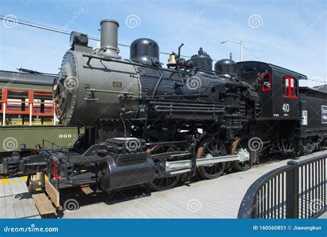 Steam Locomotive Boston & Maine in Lowell, MA, USA Editorial Photo ...