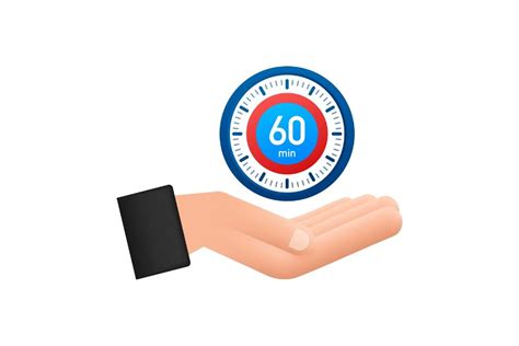 The 60 Minutes, Stopwatch Vector Hand Graphic by DG-Studio · Creative ...