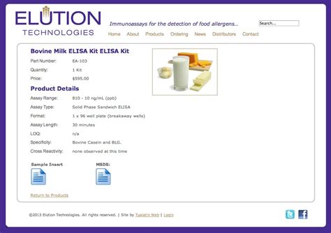 Elution Technologies | Tualatin Web