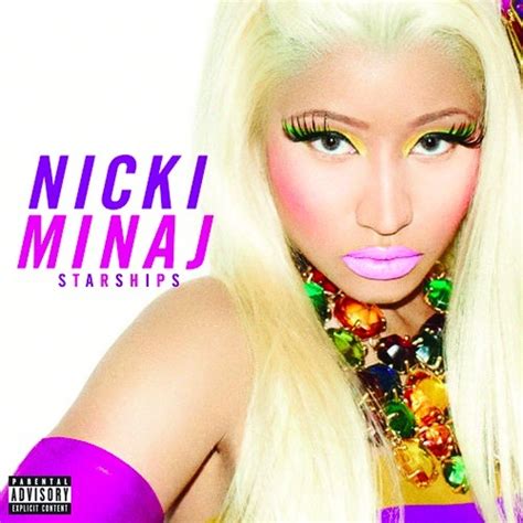 Nicki Minaj Starships Album Cover