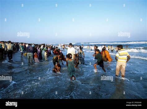 Marina beach in Chennai, Tamil Nadu, India, Asia Stock Photo - Alamy