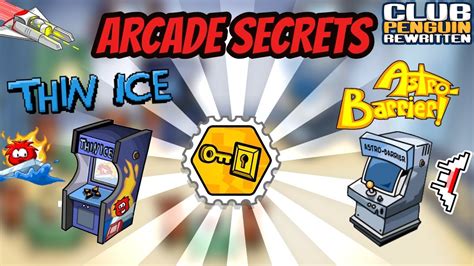 Arcade Mini-Game Secrets!- Club Penguin Rewritten - YouTube