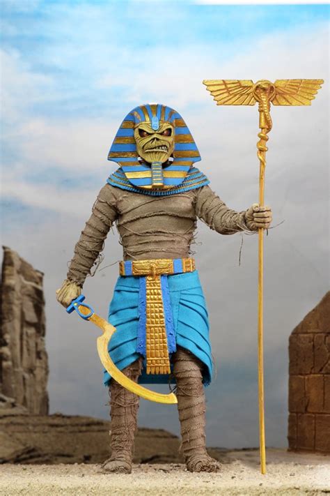 NECA unveils Pharoah Eddie from Iron Maiden's Iconic Powerslave Album ...