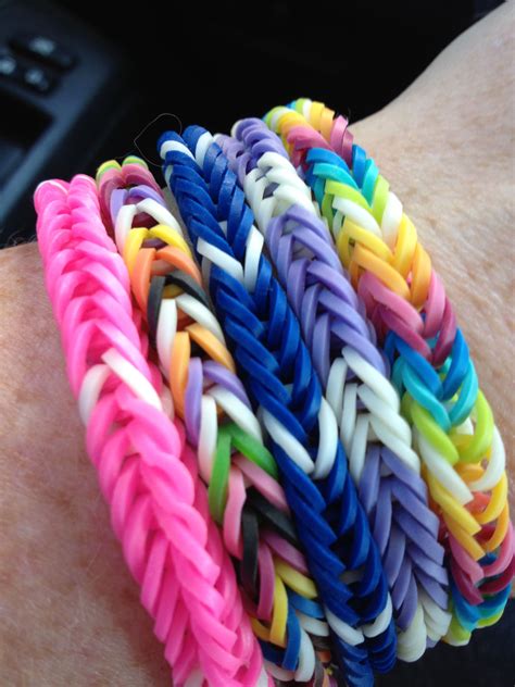 Pin by Sueboo's Designs on Rainbow loom fun | Rainbow loom bracelets ...