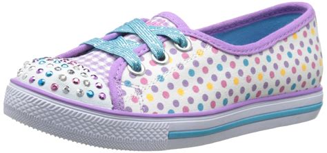 Amazon.com: Skechers Kids 10489L Twinkle Toes Chit Chat Lighted Sneaker ...