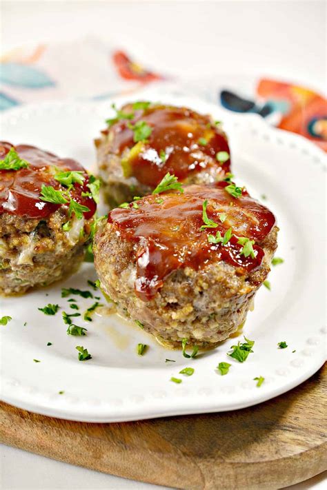 Mini Meatloaf Muffins - Sweet Pea's Kitchen