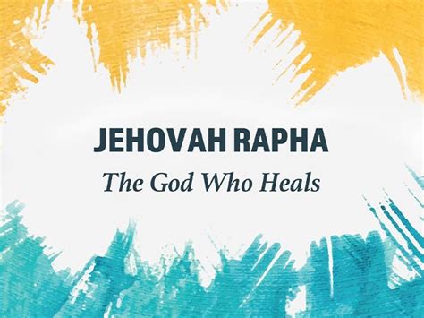 Jehovah Rapha: The God Who Heals | CBN