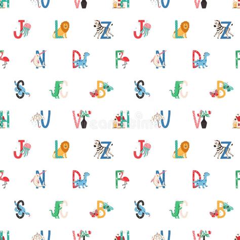 Endless alphabet letters stock illustration. Illustration of type - 51157210