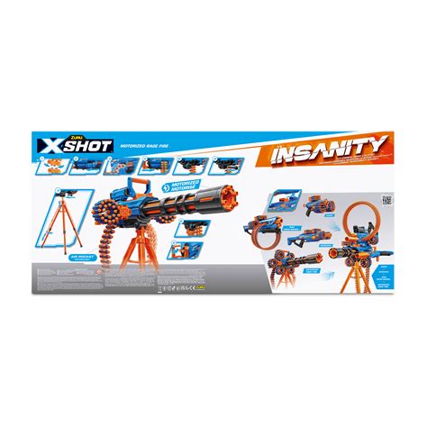 X-Shot Insanity Motorized Rage Fire (72 Darts) by ZURU for Ages 8 & Up - Walmart.com