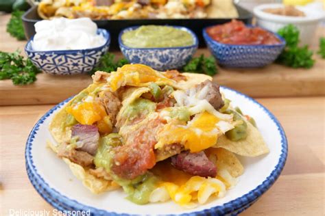 Steak Nachos - Deliciously Seasoned