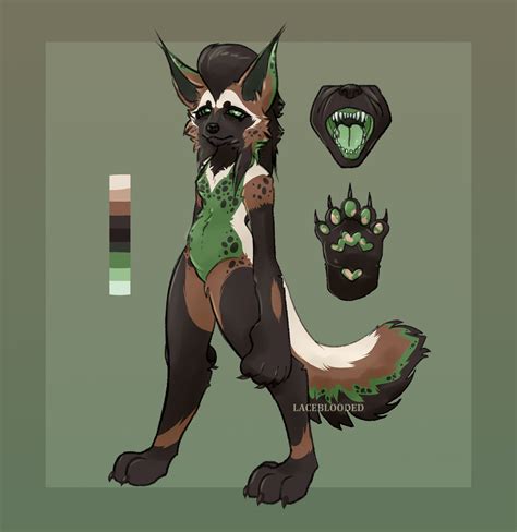 Fursona [ WOLVERINE/LYNX HYBRID ] by laceblooded on DeviantArt