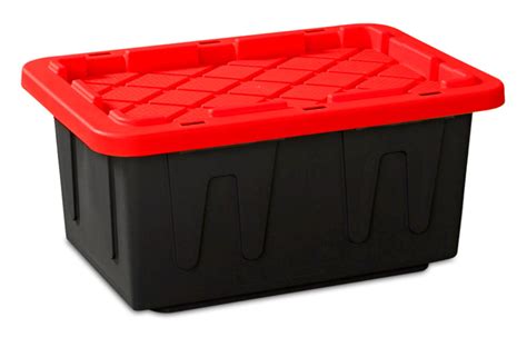 EXTRA LARGE XL HD Industrial Plastic Tote Storage Container 30x20x14 27 Gallon