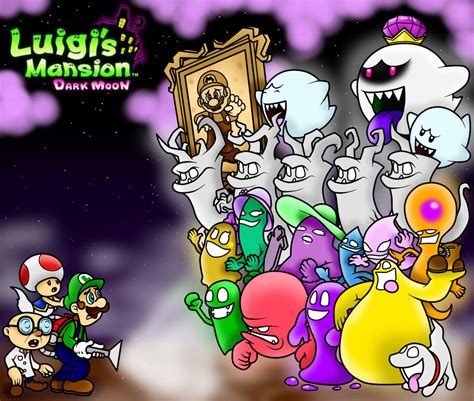 Luigi's Mansion Dark Moon Wallpaper by SuperLakitu on DeviantArt